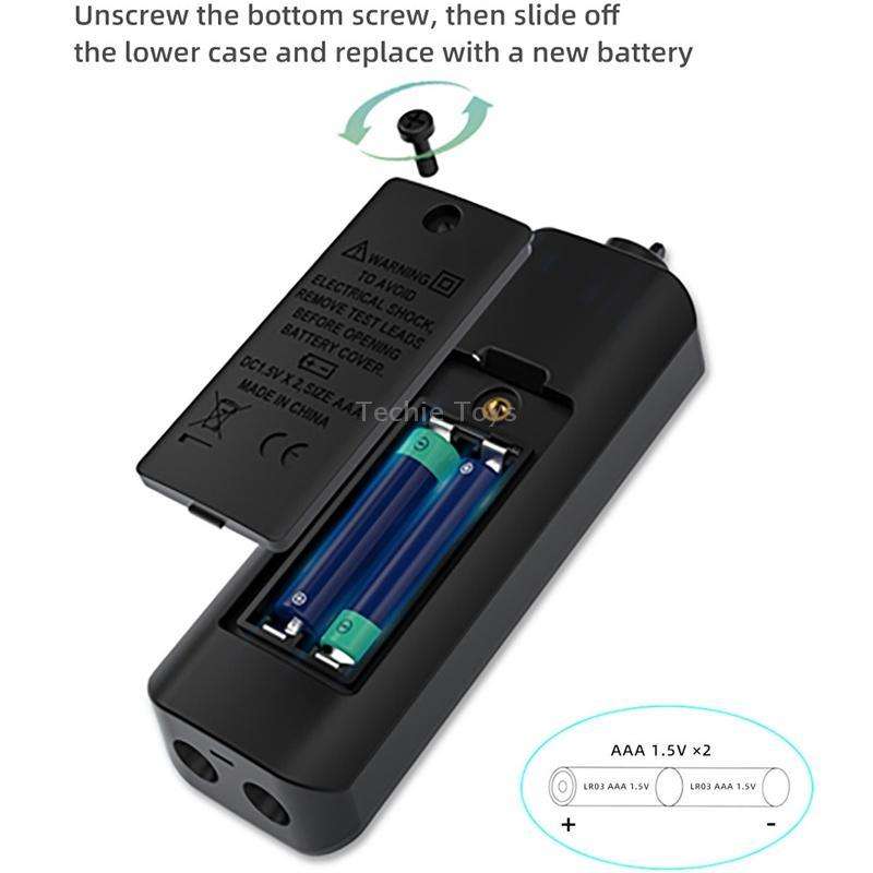 BSIDE A1 Dual Mode Smart Handheld High Precision Detection Electrician Voltage Multimeter Without Ba