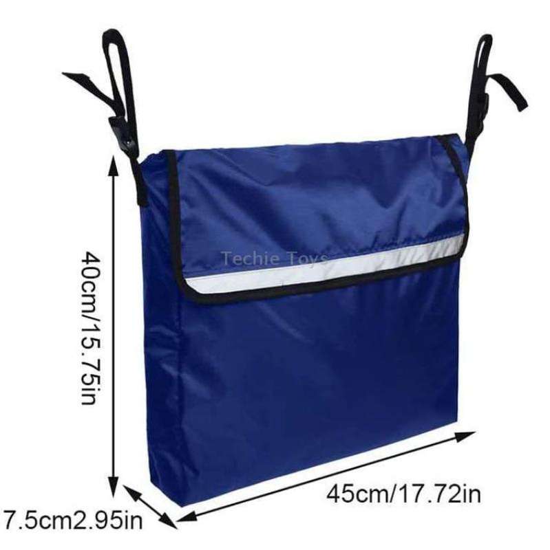 LYHSND-1 Outdoor Portable Wheelchair Hanging Storage Bags(Black)