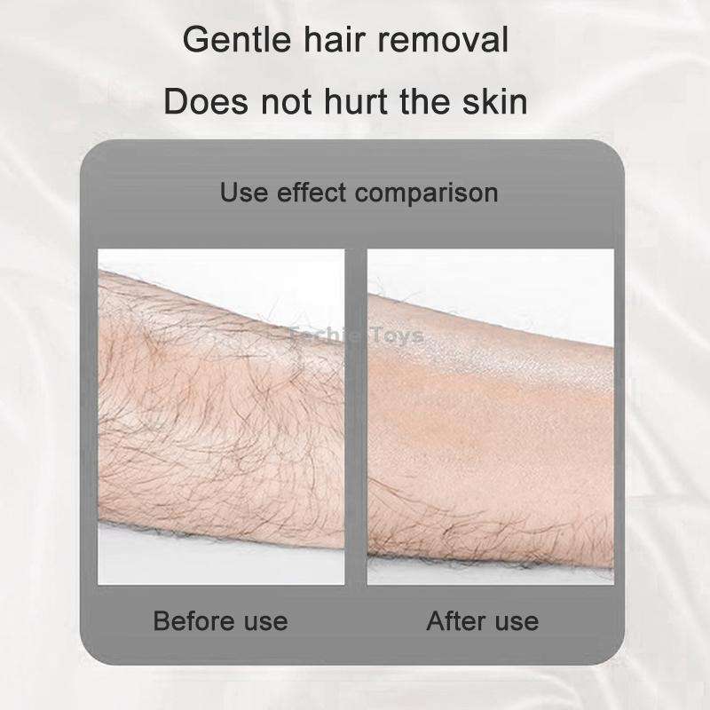 Manual Epilator Painless Skin-friendly Washable Crystal Hair Removal(Bright Blue)