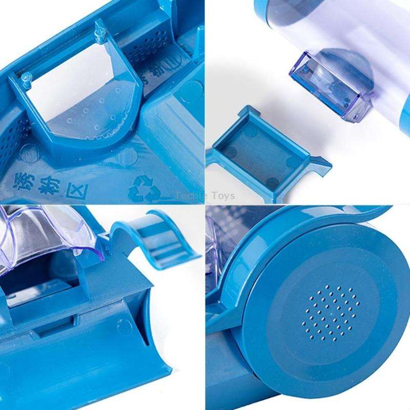 Cockroaches Capture Device Non-Toxic Campaign Catcher Kitchen Toilet Cockroach House(Blue)