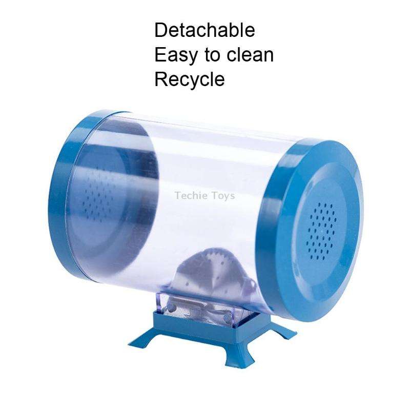 Cockroaches Capture Device Non-Toxic Campaign Catcher Kitchen Toilet Cockroach House(Blue)