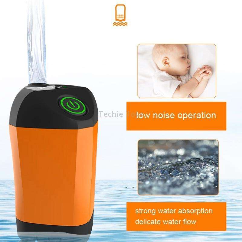 Outdoor Bath Artifact Field Dormitory Simple Electric Shower, Specification: 3 Gear Model 4400mAh