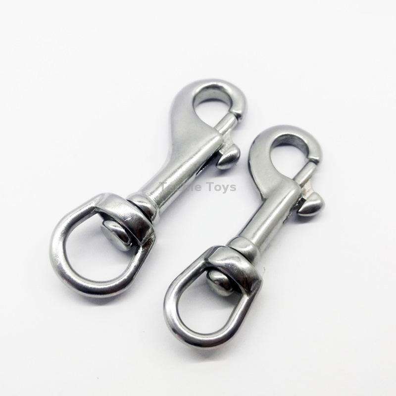 Stainless Steel Swivel Single Hook Pet Leash Hook, Specification: 120mm