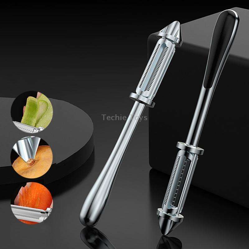 3 in 1 Multifunctional Stainless Steel Fruit Peeling Knife