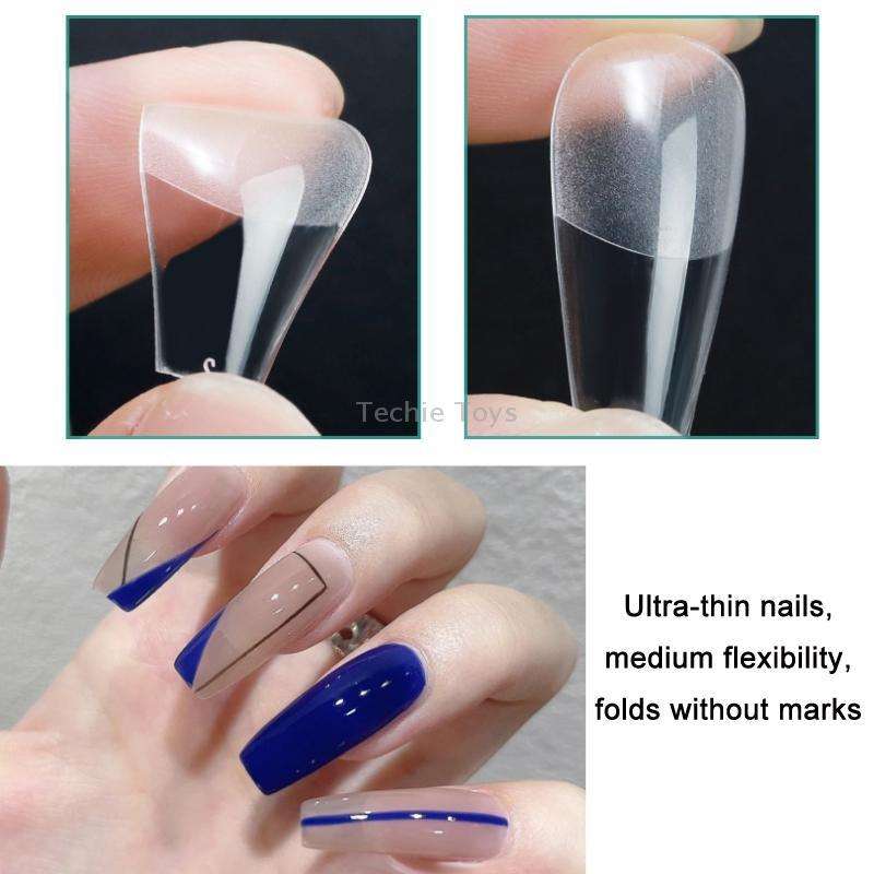 Scratch-free Ultra-thin Seamless Manicure Nail Plate, Shape: 12 Eagle Claw