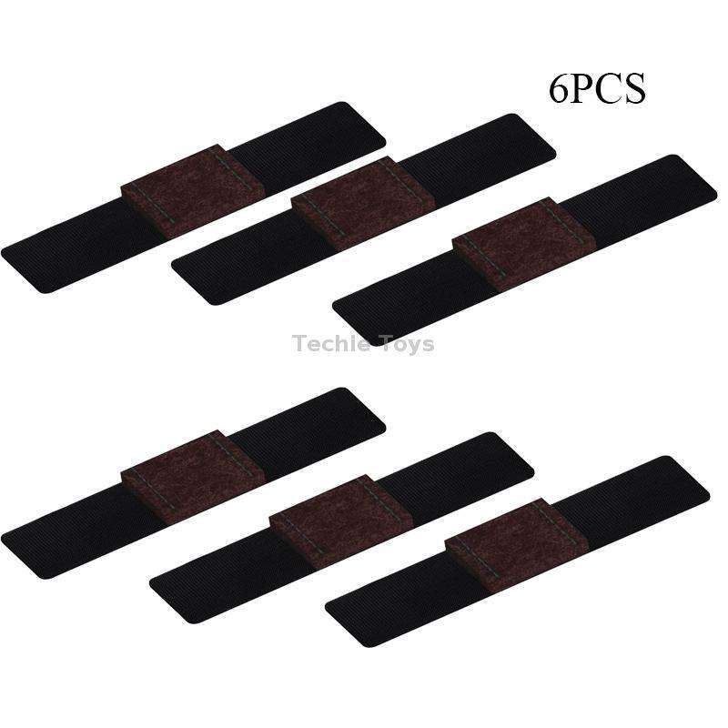 6 PCS U-shaped Iron Tube Dining Table Foot Cover Office Computer Chair Leg Protector(18-35mm)