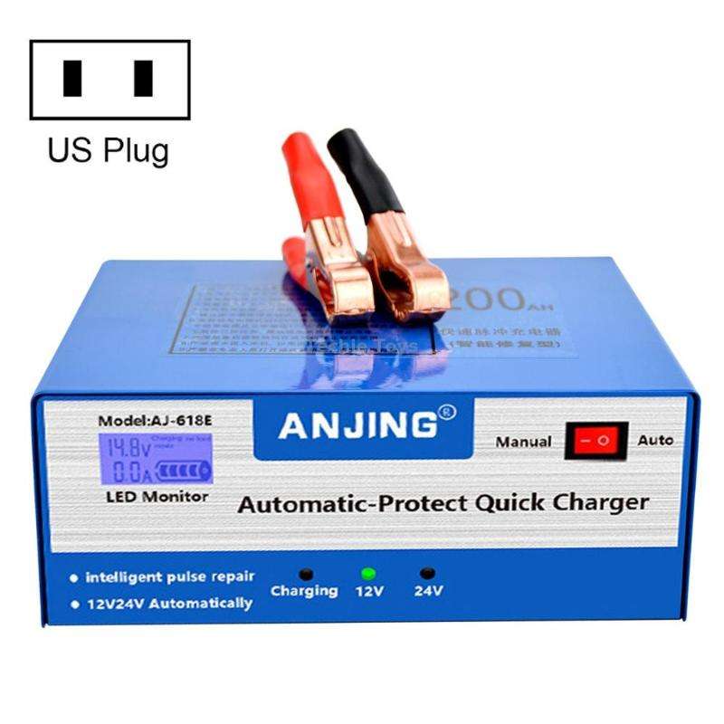 ANJING AJ-618E Battery Charger Car Battery Repairer, Model: US Plug