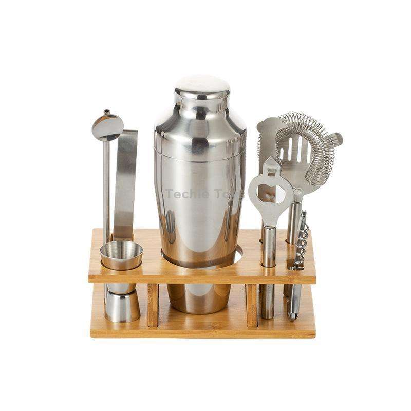 BY-7 7 in 1 Stainless Steel Bartender Set Bar Bartending Tools, Spec: 550ml
