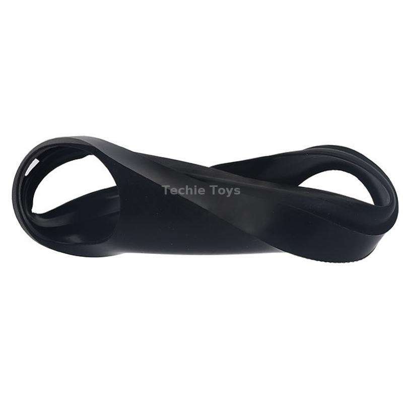 Doorbell Silicone Protective Cover for Google NEST HelloDoorbell Battery Version(Black)
