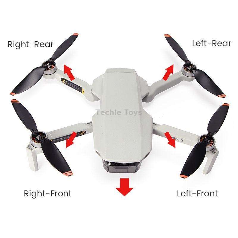 Front and Rear Arm Tripod Shells For DJI Mavic Mini 2 / SE(Left Rear)