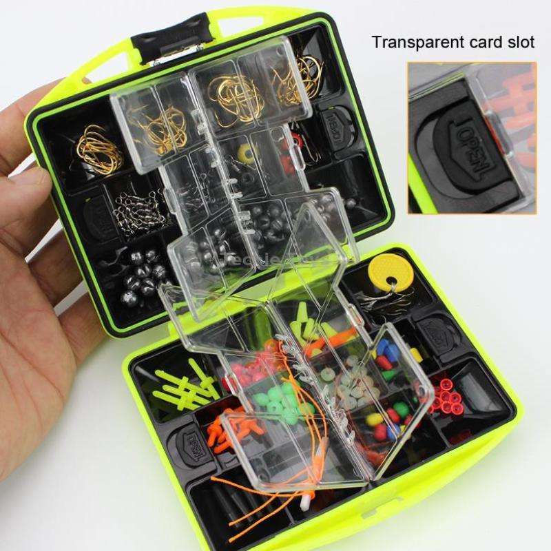 184 PCS / Set Rock Fishing Combination Set Outdoor Fishing Supplies Fishing Gear Accessories