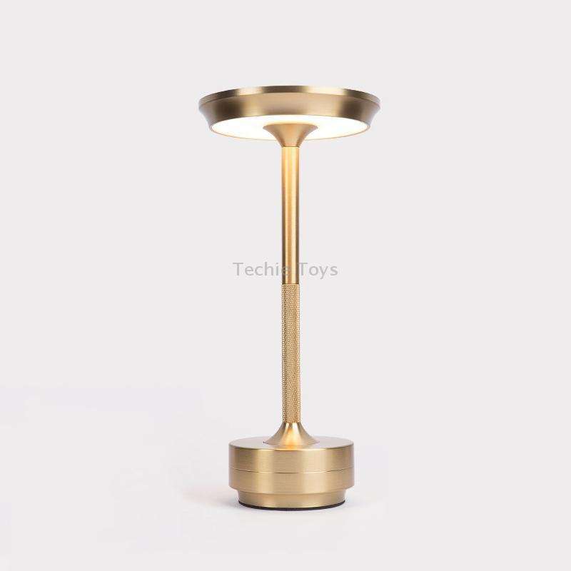 Rechargeable Desk Lamp Removable Desk Lamp Bar Atmosphere Night Light(Gold)