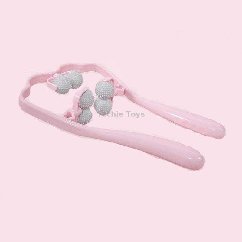 Handheld Cervical Shoulder And Neck Massager(Pink)