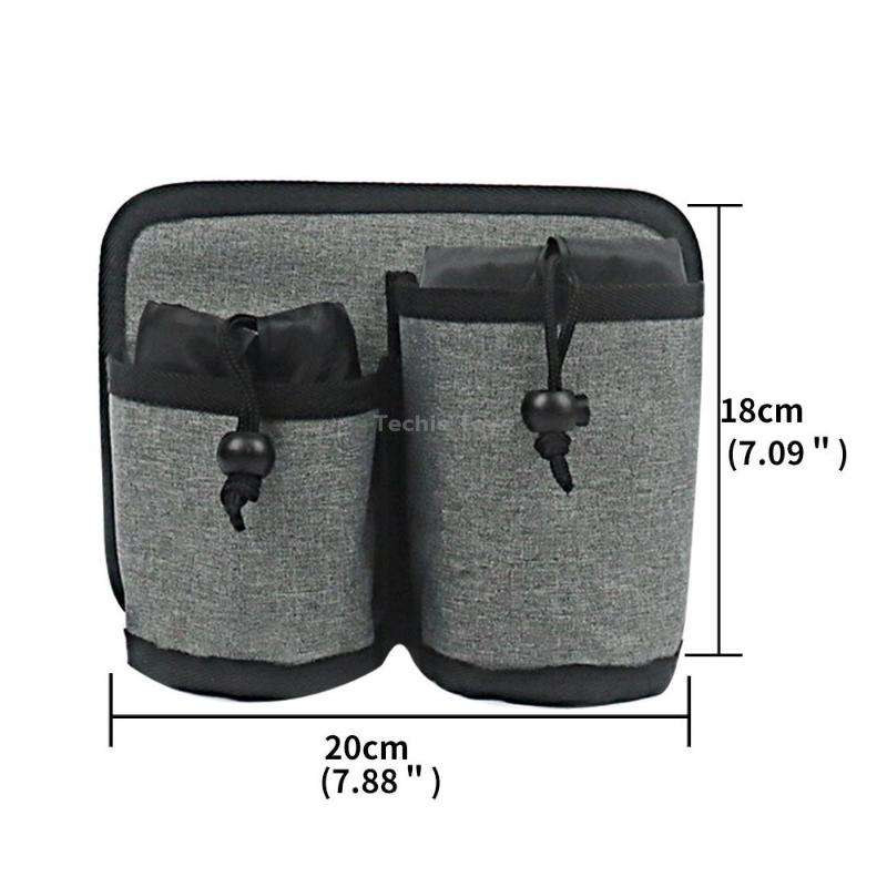 Luggage Travel Cup Holder Travel Beverage Storage Rack(Gray)
