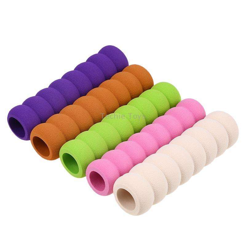 2 PCS Anti-static Bedroom Door Handle Anti-collision Cover, Size: 13.5x3.5cm(Beige)