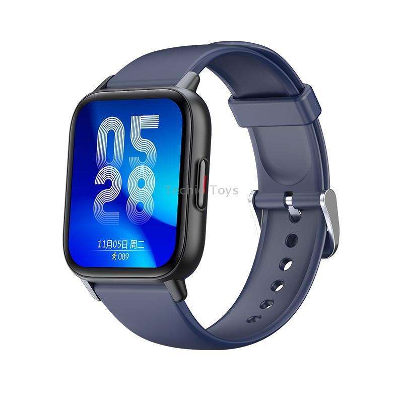 QS16Pro 1.69-Inch Health Monitoring Waterproof Smart Watch, Supports Body Temperature Detection, Col