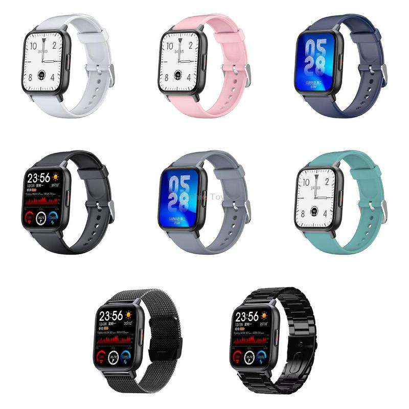 QS16Pro 1.69-Inch Health Monitoring Waterproof Smart Watch, Supports Body Temperature Detection, Col
