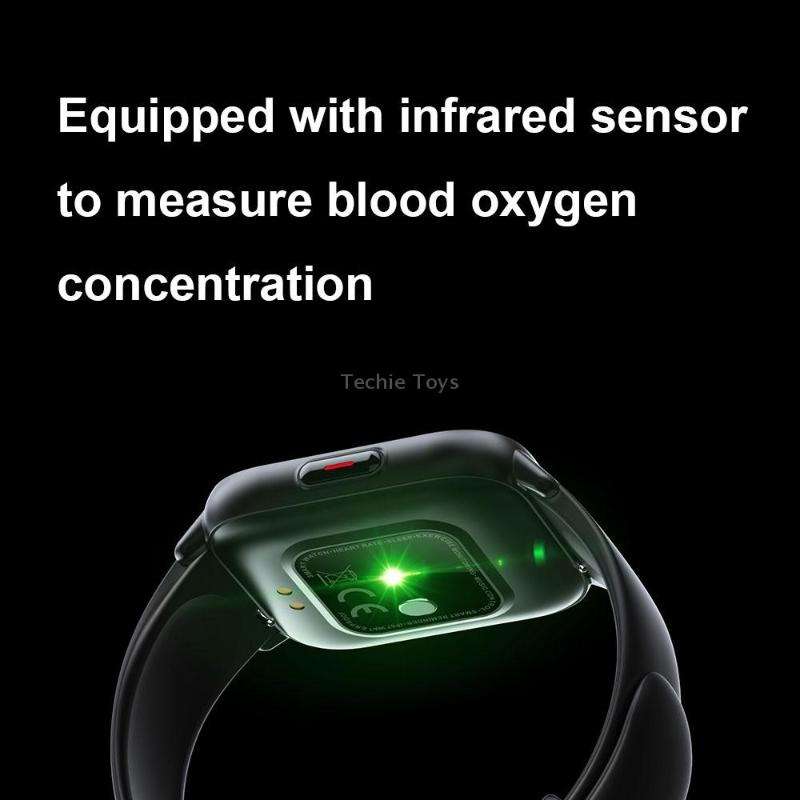QS16Pro 1.69-Inch Health Monitoring Waterproof Smart Watch, Supports Body Temperature Detection, Col