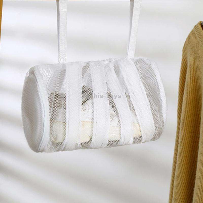 Integrated Shoe Anti-deformation Washing Machine Wash Bag(White)