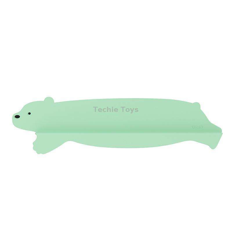 Kitchen Sink Splash Resistant Countertop Silicone Baffle(Green)