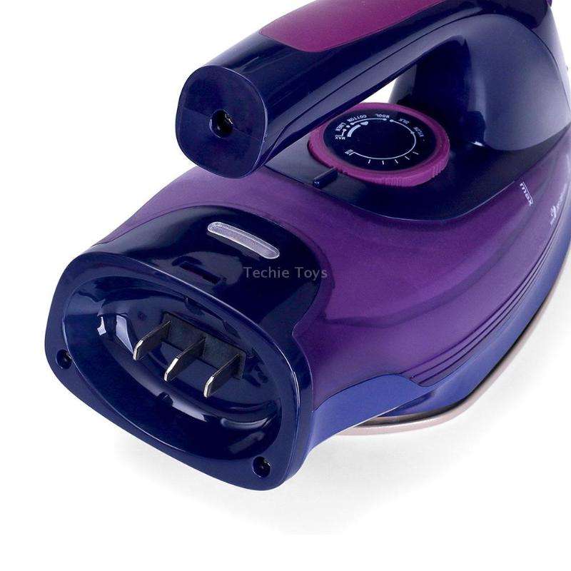2400W Household Wireless Iron Handheld Steam Iron Garment Steamer,EU Plug(Green)