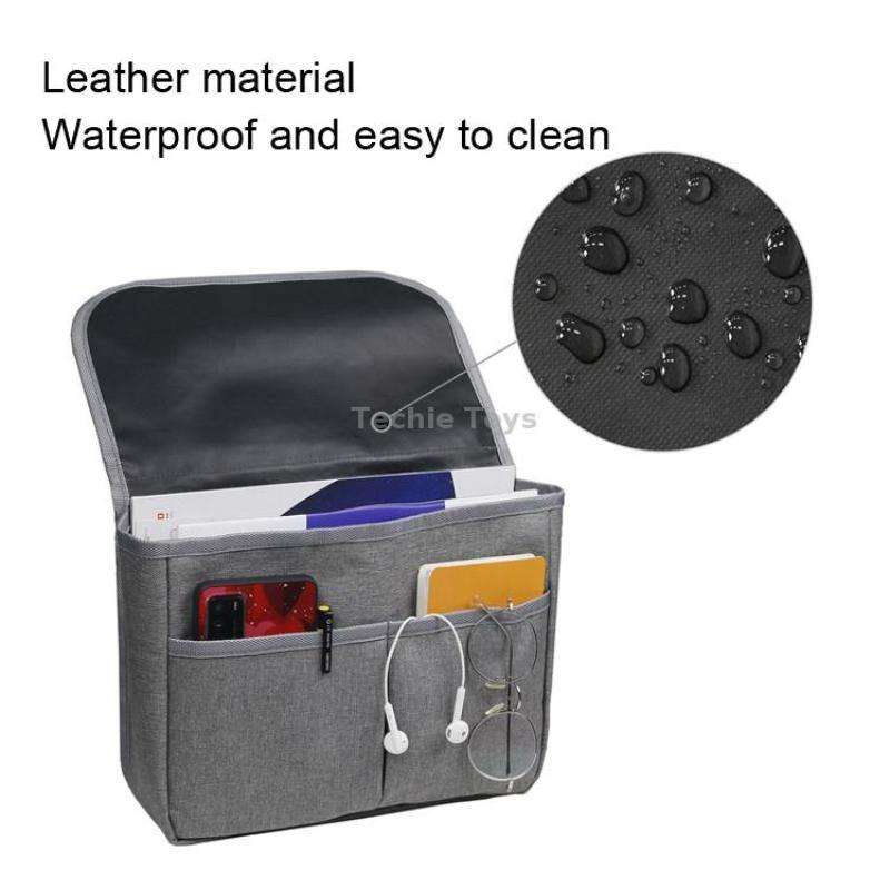 MTP-682 Hanging Wheelchair Storage Bag Rehabilitation Walking Bike Storage Bag(Black)