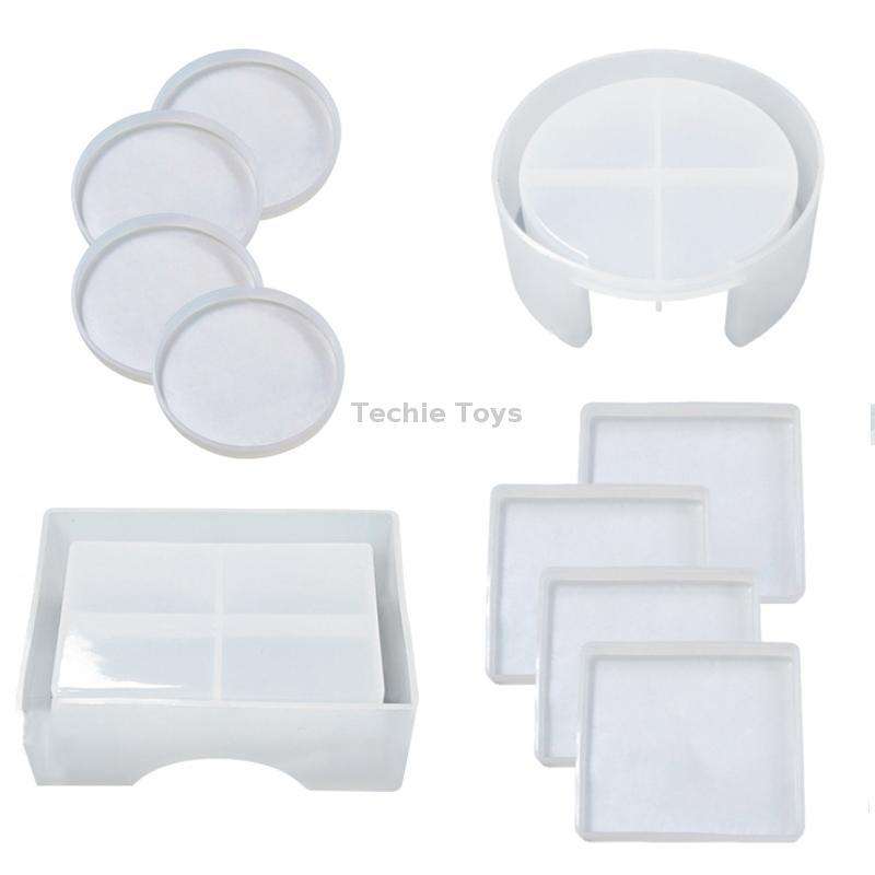 DIY Crystal Epoxy Storage Box Silicone Mould, Specification: 10 PCS/Set