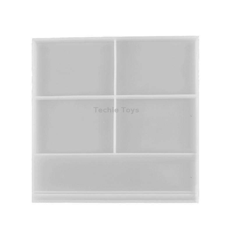 Heart-shaped Square Photo Frame Display DIY Silicone Mould, Spec: L (Square)
