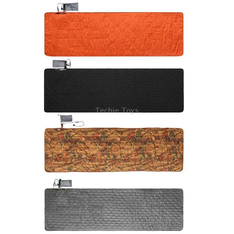 Winter Outdoor Camping Smart Portable Heating Sleeping Pad(Gray)