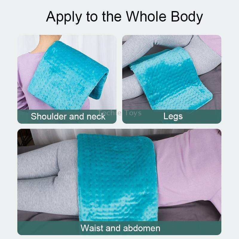 FY-1224 30x60cm Multifunctional Intelligent Temperature Control Timing Electric Blanket, Color: Peac