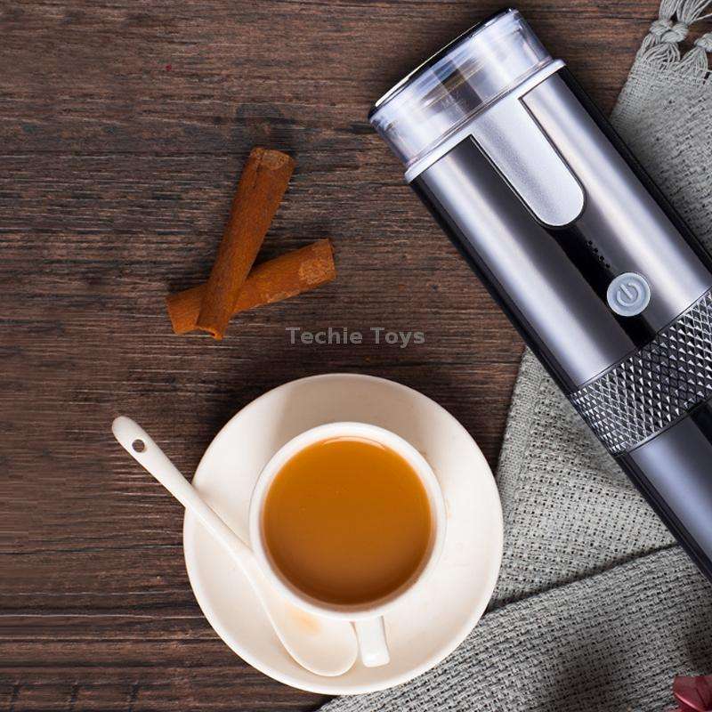 Fully Automatic Portable Wireless Coffee Machine(Black)