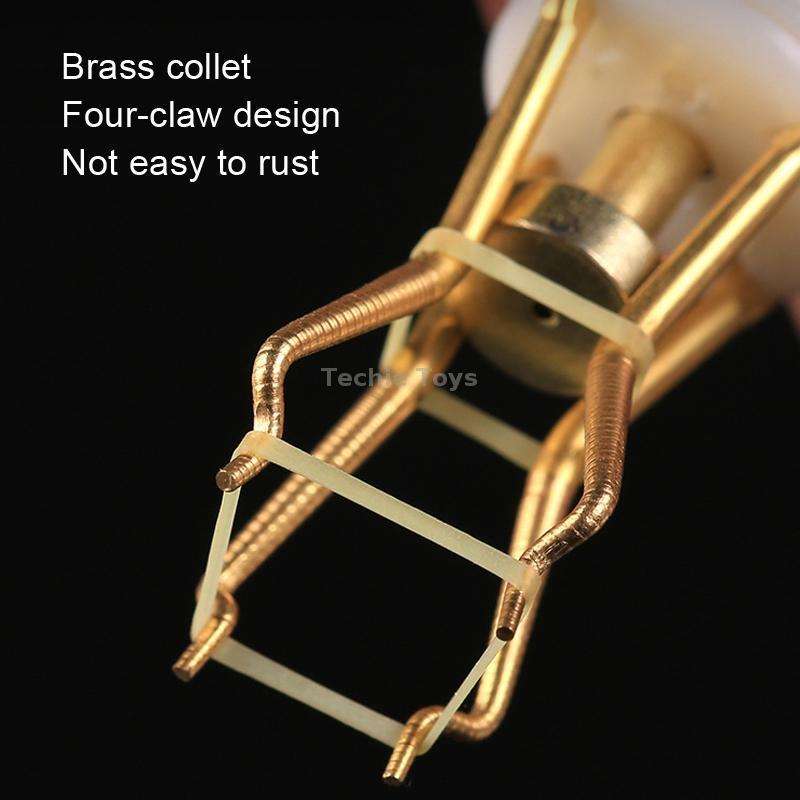 2 PCS KLJ01 Fishing Large Red Worm Clip Rubber Band Ring Particle Bait Clip(Clip)