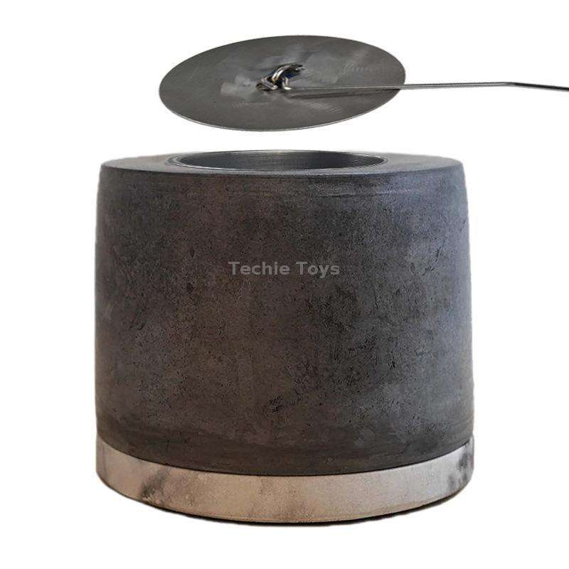Outdoor Table Heating Pit Alcoholic Fireplace Indoor Heating Stove(Deep Gray)