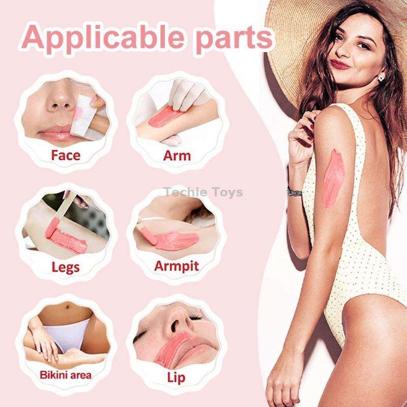 100W 400ML Wax Heater Foldable Silicone Hair Removal Wax Machine EU Plug 220V