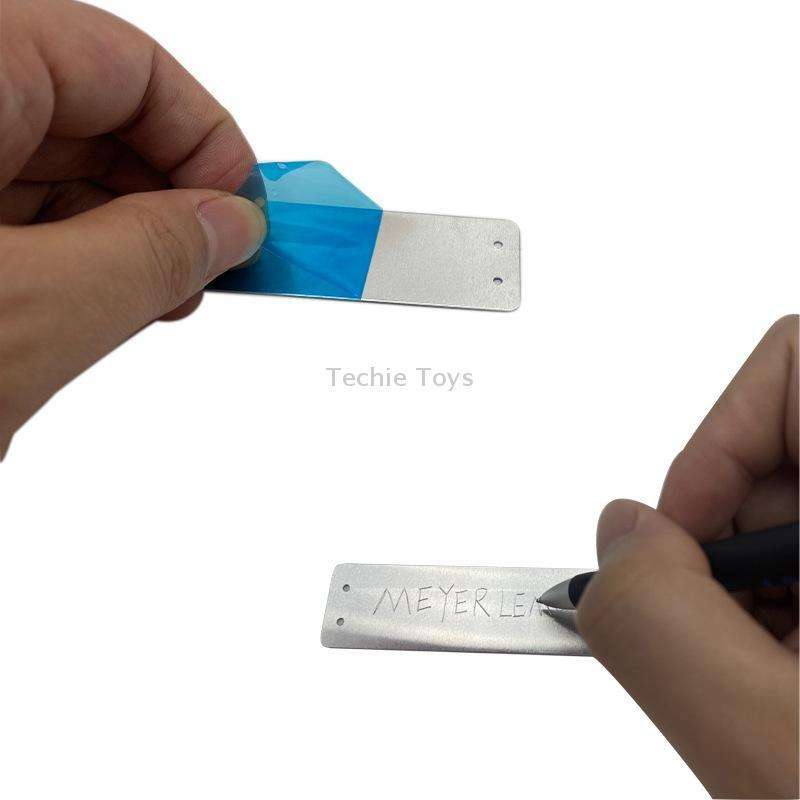 20 PCS Portable Waterproof Aluminum Plant Tags Waterproof Plant Label 82 x 25mm