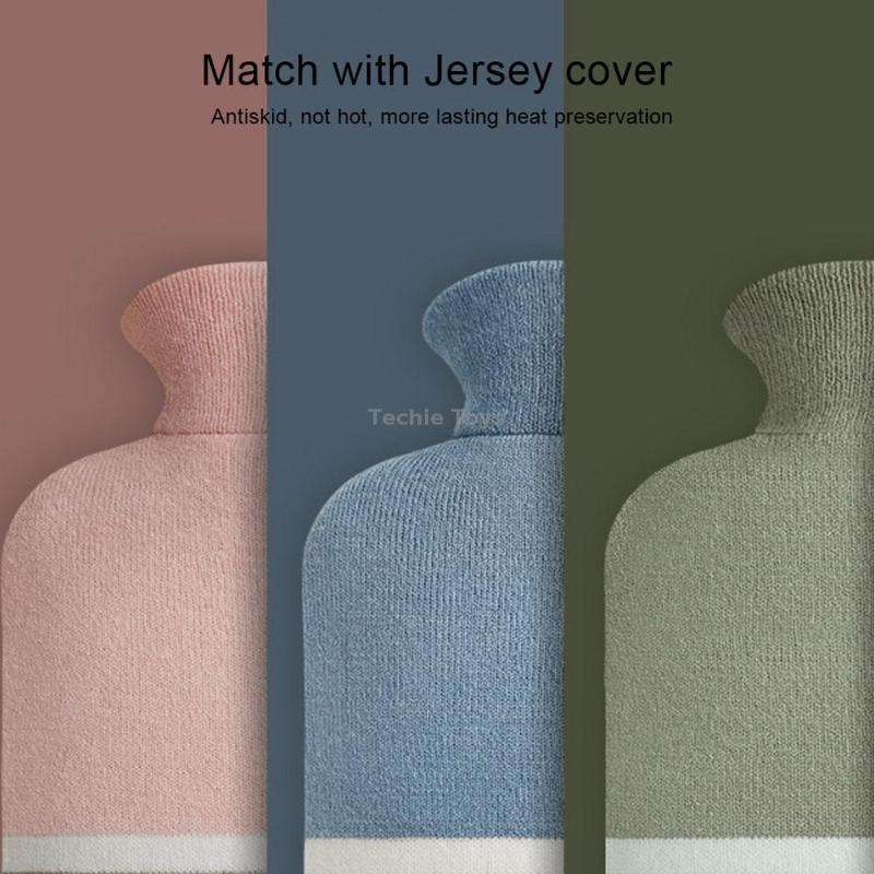 Large Explosion-proof Water-injected PVC Warm Water Bag, Spec: 1000ml (Light Grey)