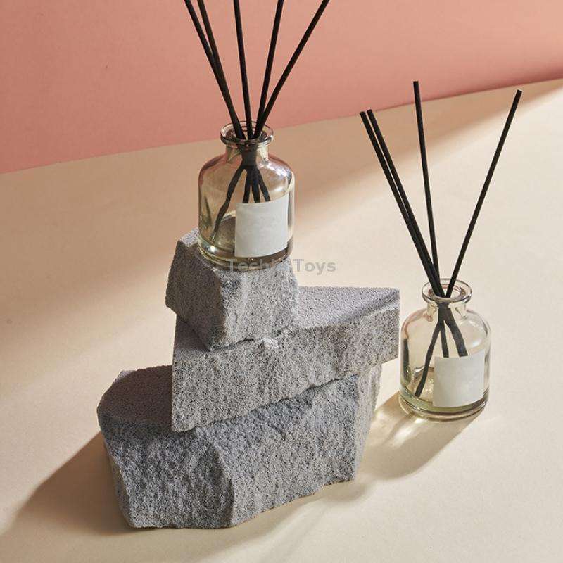 Jewelry Still Life Ornaments Geometry Photography Props, Size: Square Column 8x8x10 cm