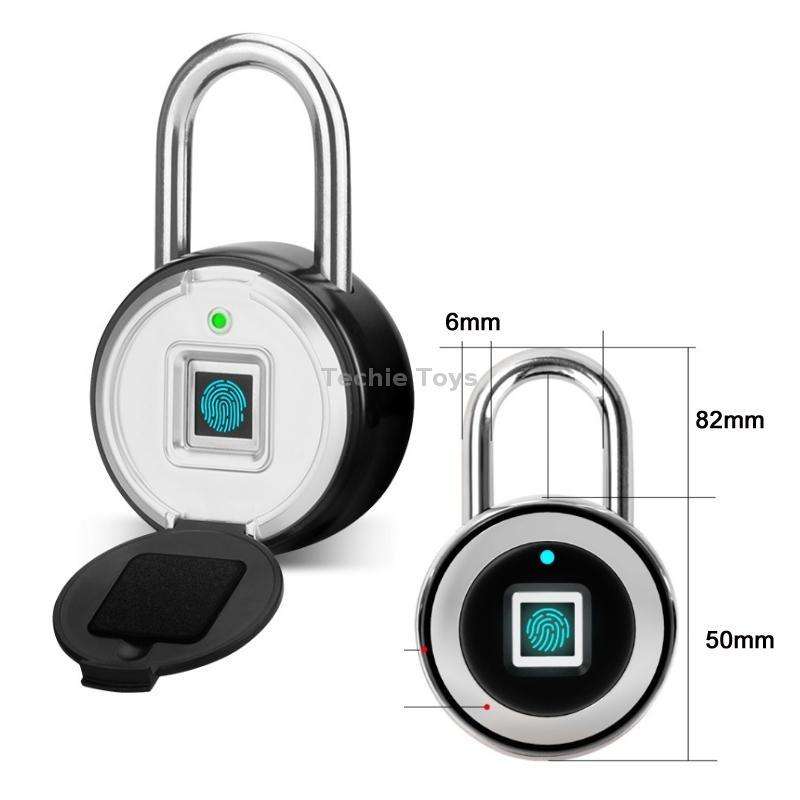 P3Z-TY Outdoor Waterproof Electronic Intelligent Fingerprint Padlock