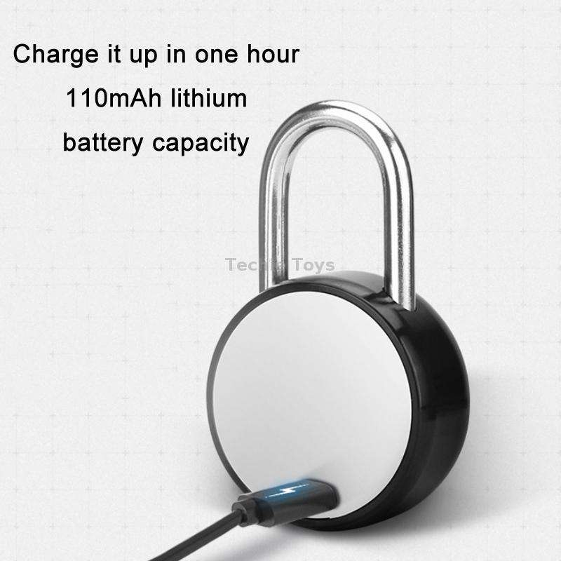 P3Z-TY Outdoor Waterproof Electronic Intelligent Fingerprint Padlock