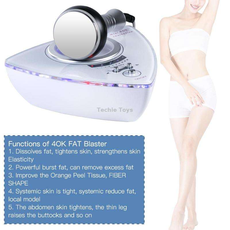 40K Mini Fat Burner Cavitation Machine Weight Loss Body Slimming Machine EU Plug