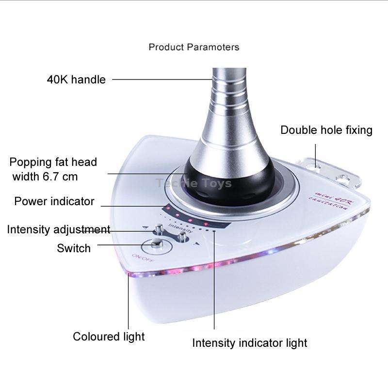 40K Mini Fat Burner Cavitation Machine Weight Loss Body Slimming Machine EU Plug