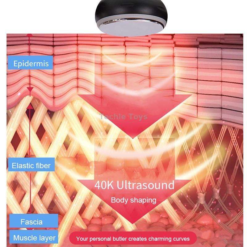 40K Mini Fat Burner Cavitation Machine Weight Loss Body Slimming Machine EU Plug