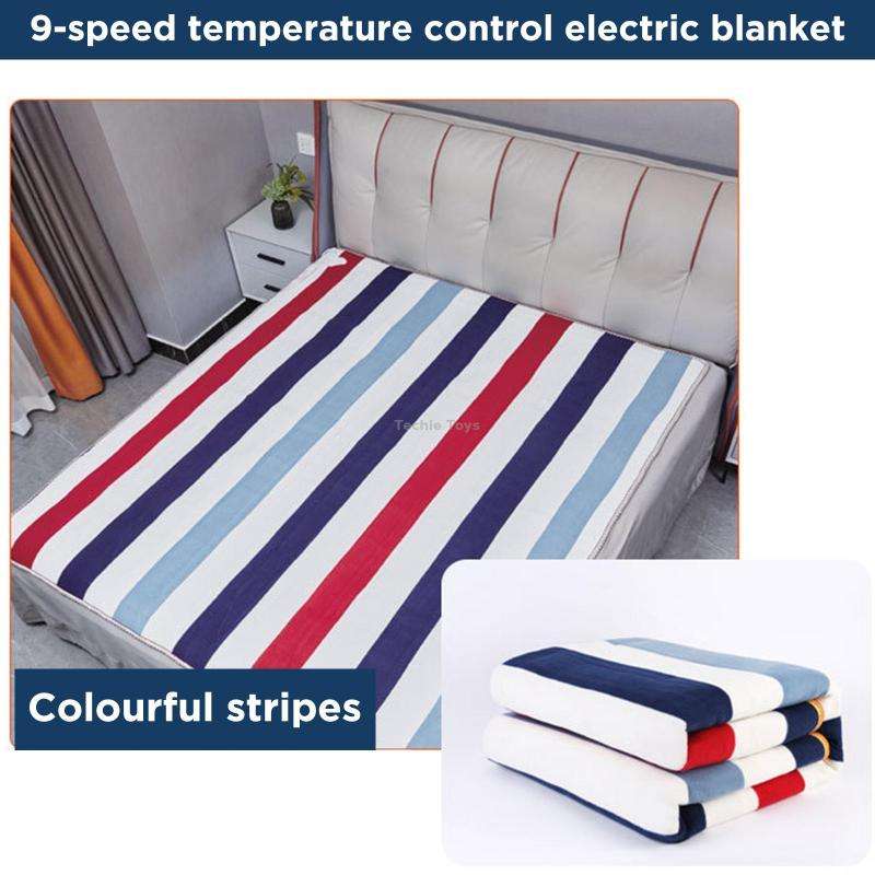 150x120cm Single Control Adjustable Temperature Electric Blanket Electric Mattress(UK Plug)