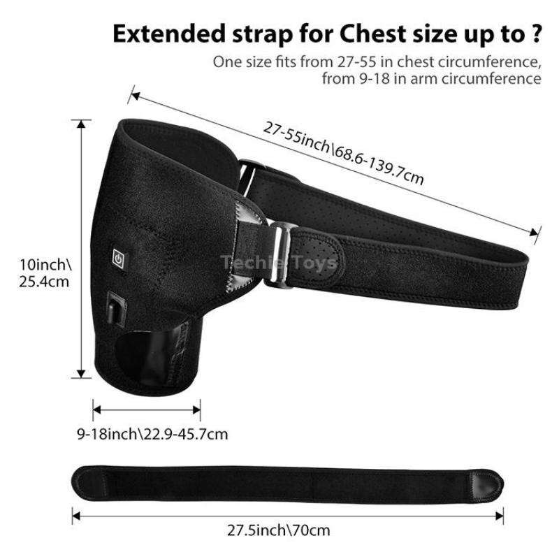 Electric Heating Warm Shoulder Protector To Relieve Shoulder Pain USB Model