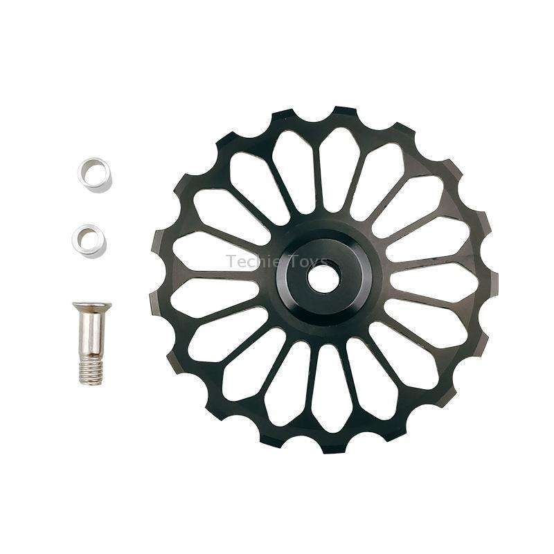 BIKERSAY Bicycle Rear Derailleur Bearing Guide Wheel Accessories, Color: SDL-17 Black