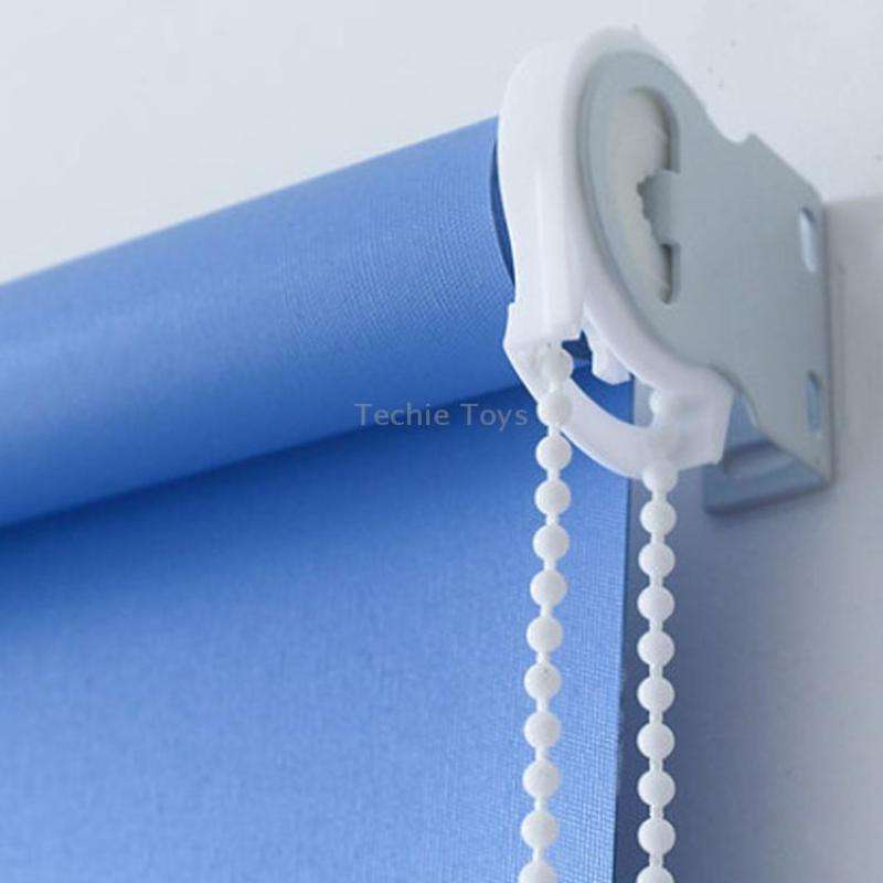 2PCS 10m Bead Chain White Beads Shutter Venetian Blinds Curtain Accessories 4.5 x 6mm Mirabilis Bead