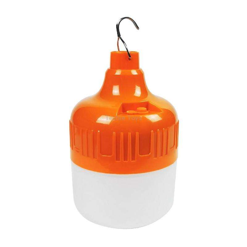 AB26 USB Charging LED Bulb Night Market Stall Lights Outdoor Camping Hanging Lamp, Power: 200W (Oran
