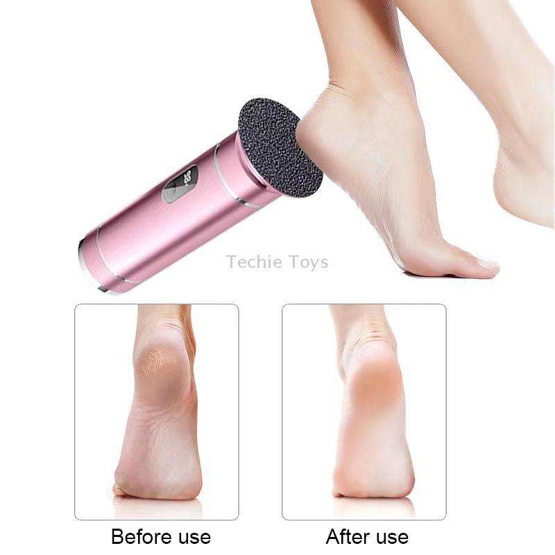 S-608 Smart Digital Display USB Charging Foot Grinder Exfoliating Electric Pedicure(Blue)
