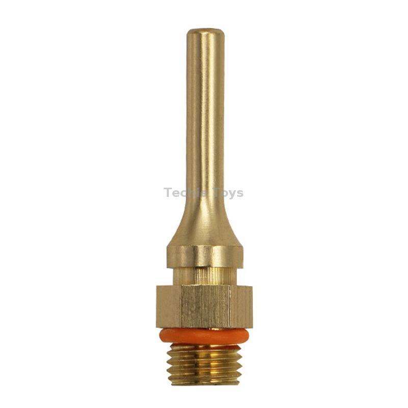 Hot Melt Glue Tool Copper Nozzle Fine Hole Dispensing Head, Size: 2.0x50mm