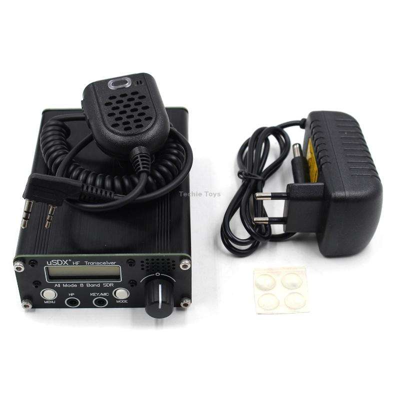 Usdr Usdx + V2 Plus 8 Band SDR Full Mode HF SSB QRP High Frequency Transceiver, Spec: EU Plug